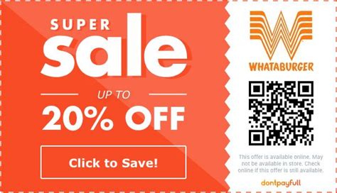 whataburger coupons printable|Whataburger Deals & Coupons + Free Shipping Dec 2024